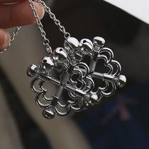 Foreplay teasing breast decoration metal pattern bells chain nipple clamp SM sex toys alternative training adult sex toys