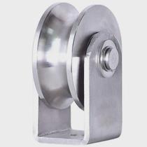 Nast SYJ1354 stainless steel pulley bearing track wheel U-shaped single wheel roller wire rope ring sliding door