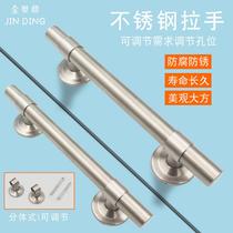 Baocheng handle door handle antique handle old-fashioned anti-theft door handle anti-rust hole distance 18 8CM