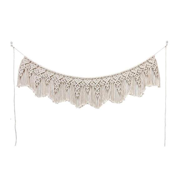 新款手工编织流苏装饰挂毯小帘子 家居壁饰沙发客厅背景墙饰帷幔