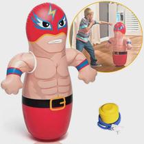 Educational fitness childrens boxing tumbler exercise inflatable sandbag column animal baby boxing baby vent toy