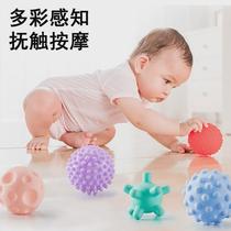 Baby caressing ball can be chewed massaged tactile sensory and tactile. Baby grasping ball can be used as a training ball toy.