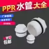 PPR external thread choke plug PPR outer wire choke plug 4 points 6 points 20 25 inner wire water pipe fittings Hot water pipe fittings