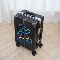 Лазерный мишка в алюминиевой рамке, черный