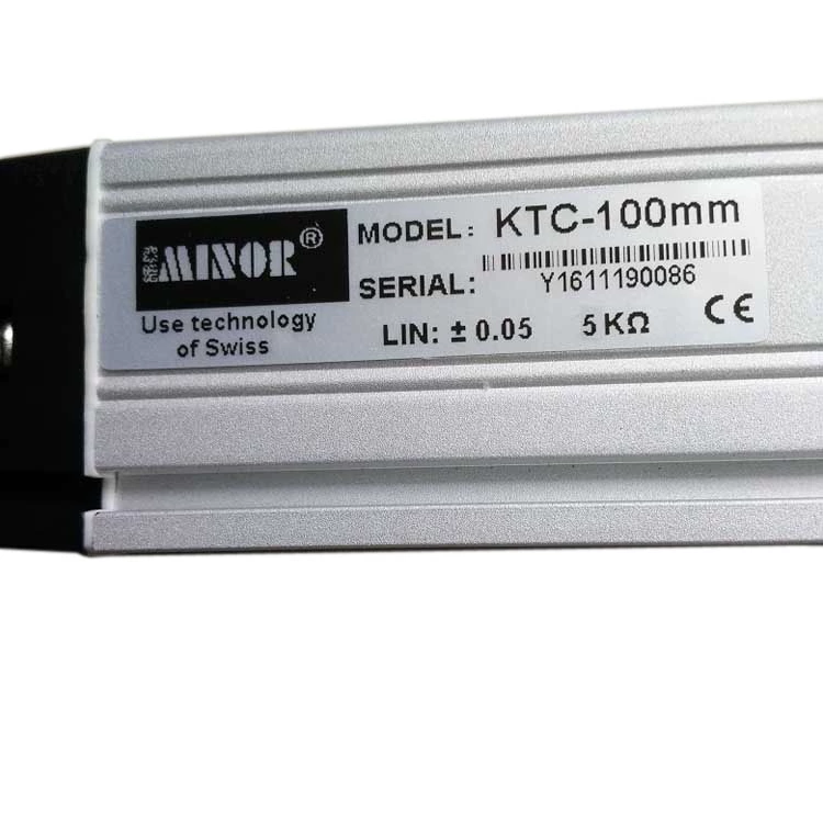 МОДЕЛЬ Электронная линейка KTC-100 мм Датчик перемещения упаковочного оборудования MINUO