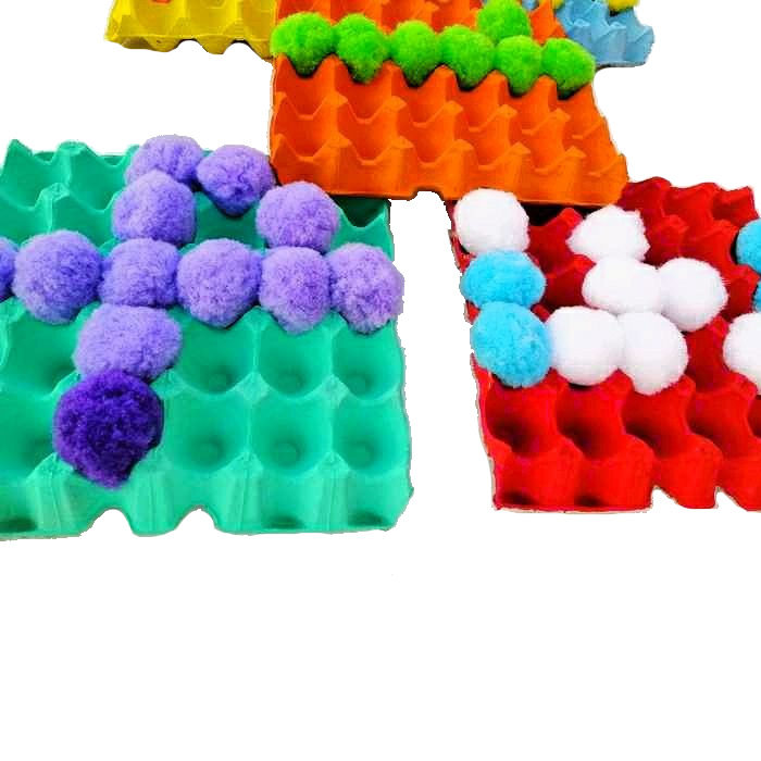 Valley Color nylon Full Ball Egg Toddler Handmade DIY Cardboard Ring Material Pack