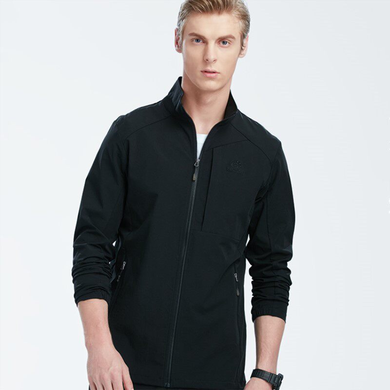 Exploration outdoor men and women stand collar elastic jacket spring, summer and autumn windproof sports top JL80015 JL80016