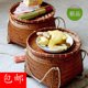 Bamboo woven storage baskets with lids for household bamboo baskets for weddings with bamboo plaques and bamboo woven products to worship God bamboo baskets with covers