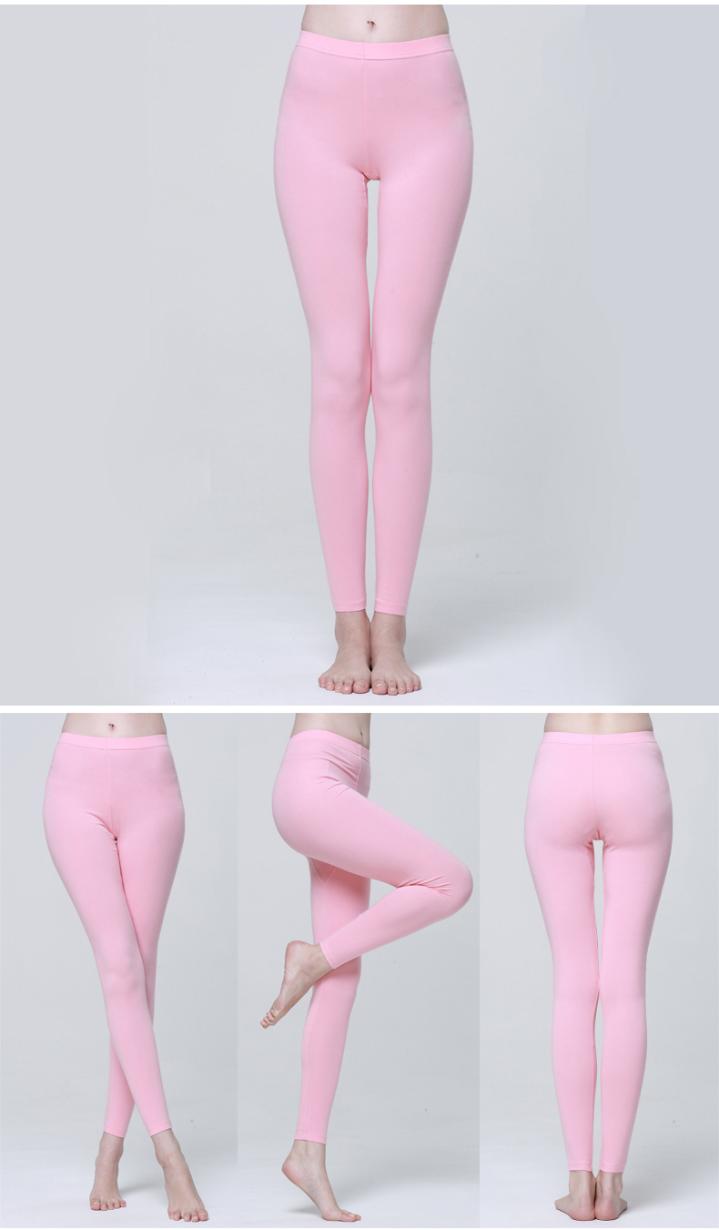 Pantalon collant simple en coton - Ref 775793 Image 27