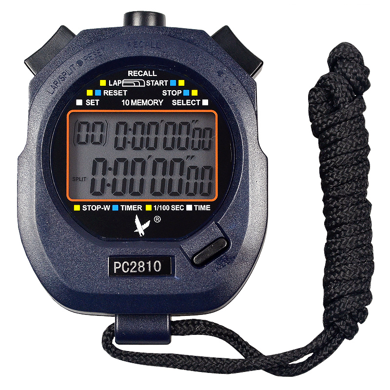 Stopwatch timer Tianfu PC2810 Referees students 10-60 track Track and field training Running electronic meter countdown