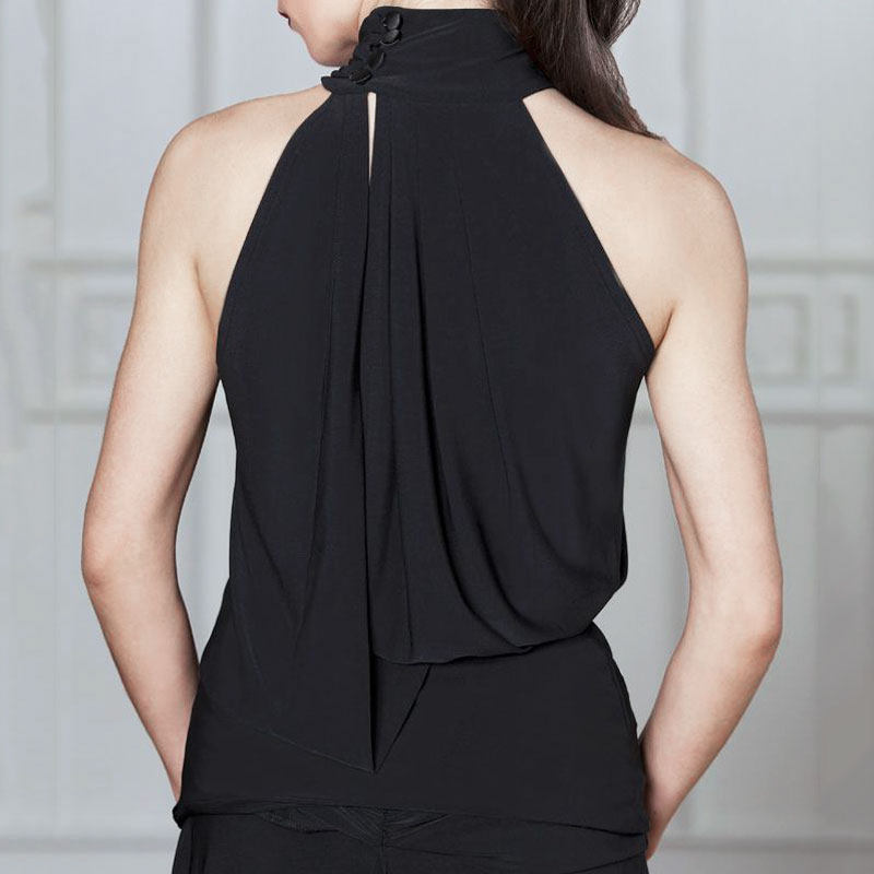 Exotic dance standard dance social dance Latin dance small high - collar shoulder loose practice show suit coat T17016