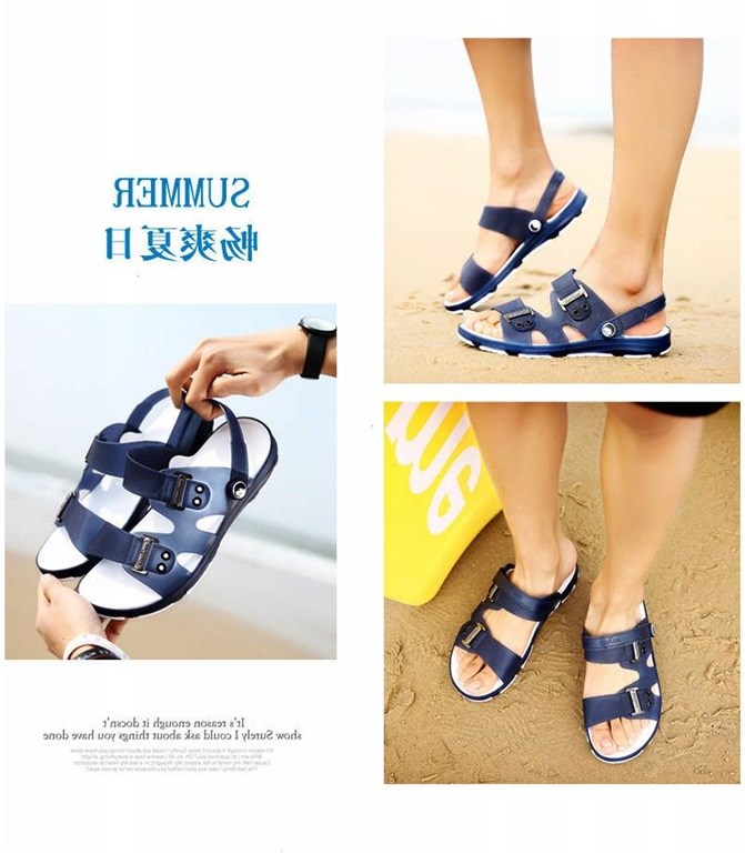 Dép nam dép lê dép nam mùa hè kéo dép nam và dép đi giày dép giày dép - Giày thể thao / sandles dép quai hậu