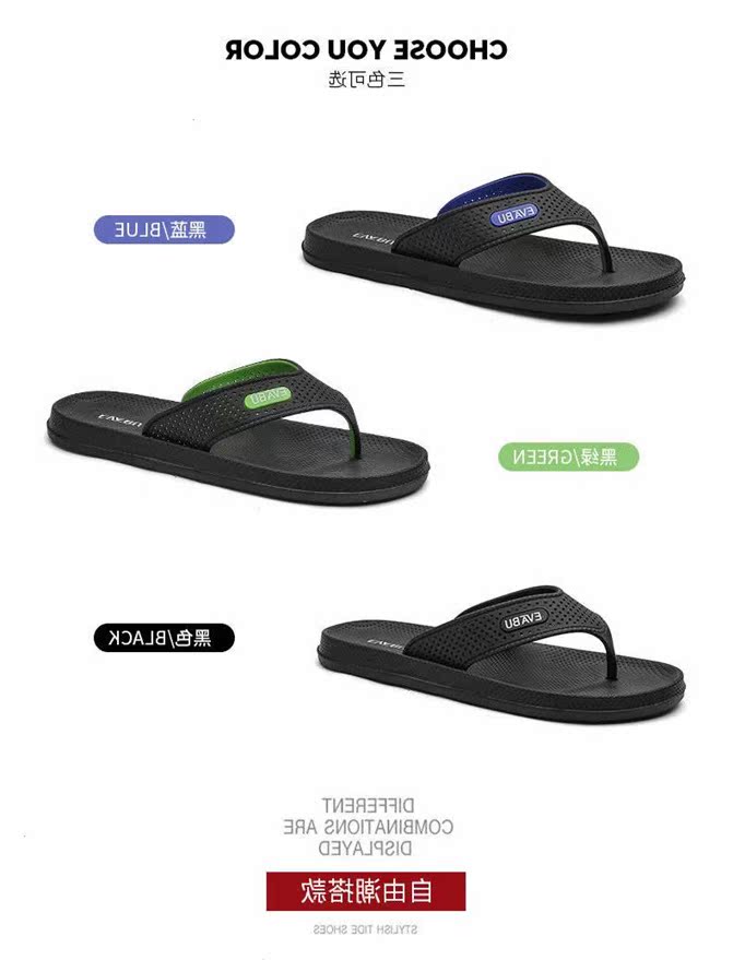 Mùa hè mới kéo chống trượt mặc nam xu hướng mát mẻ kéo clip kéo dép đi trong nhà - Giày thể thao / sandles dép quai hậu bitis nữ