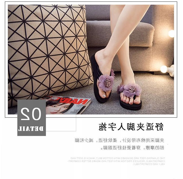 Dép nữ mùa hè 2019 mới kéo giày trượt chân đi biển đi dép đỏ hoang dã - Giày thể thao / sandles dép quai hậu nam