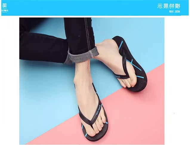 Giày nam đế xuồng đế xuồng đế xuồng mùa hè để mang cá tính đế mềm, xu hướng ngoài trời phiên bản Hàn Quốc của dép đế mềm đế mềm - Giày thể thao / sandles dép quai hậu sandal nam