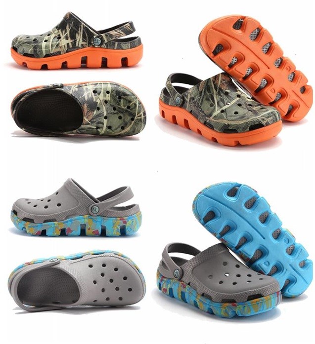 Summer Dieter lỗ giày nữ nam Phiên bản Hàn Quốc của giày chống trượt học sinh đi biển thoải mái dép nam và dép nữ - Giày thể thao / sandles dép sandal nữ đi học
