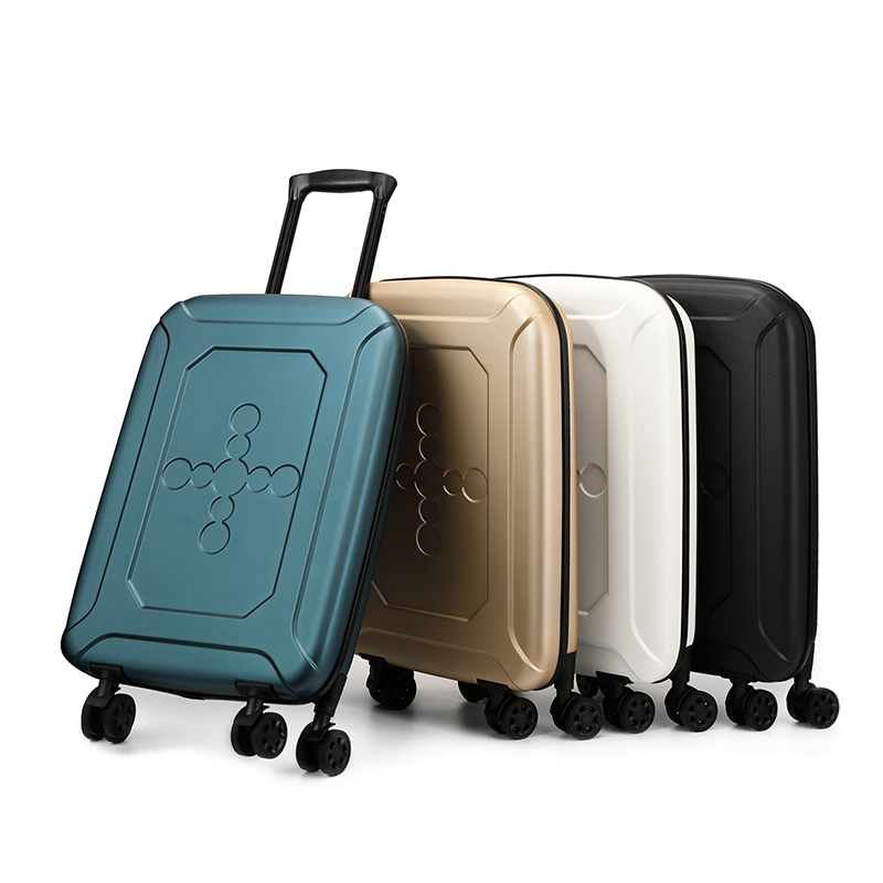 Swiss Army Knife Foldableable Suitcase for Women 20inch Trolley Suitcase for Men Small Lightweight Suitcase 24 Password Box Leather Suitcase