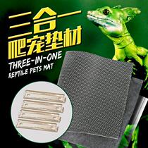 Three-in-one tortoise mat material moisturizing carpet climbing box Pet Box Land Tortoise Box 3 Hop 1 Climbing Darling Mat material Multi-spec