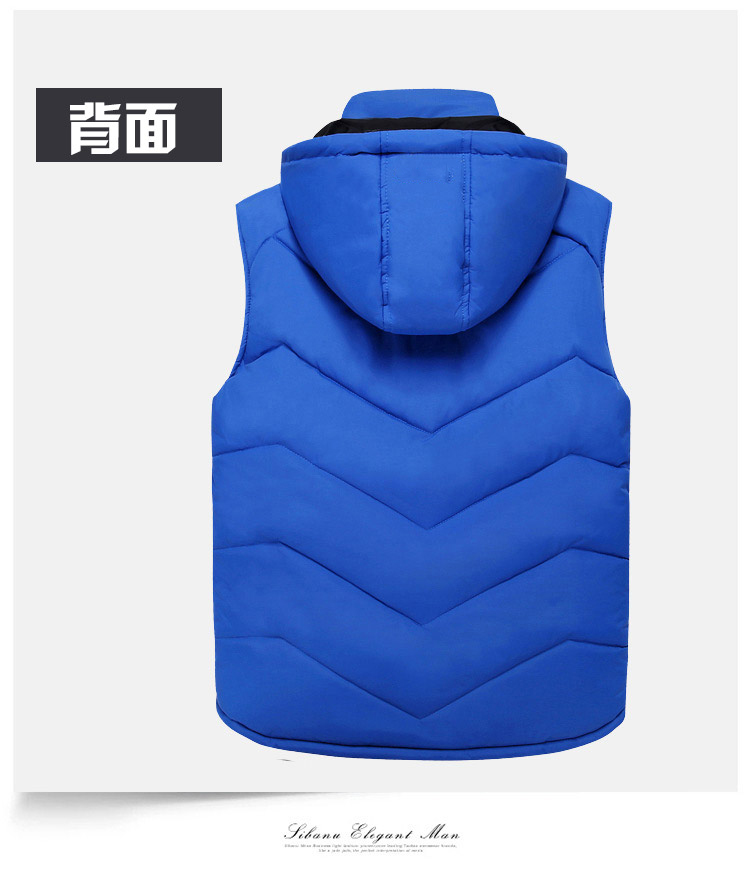 Áo vest thể thao và cotton thoải mái cho nam mùa đông dày ấm áp giới trẻ phiên bản Hàn Quốc của xu hướng vest đẹp trai không tay áo ba lổ