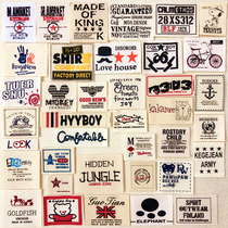 T-shirt printed sticker down jacket repair no trace pasted jeans patch hole patch patch dress self-stick patch