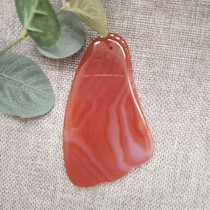 Natural Brazilian agate scraping board jade facial facial beauty scraper chalcedony eye back scraping sheet