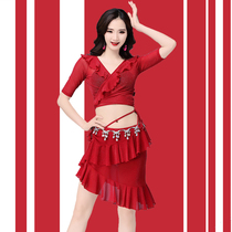 Belly dance costume 2021 Oriental dance suit India suit autumn winter dress womens new sexy beginner