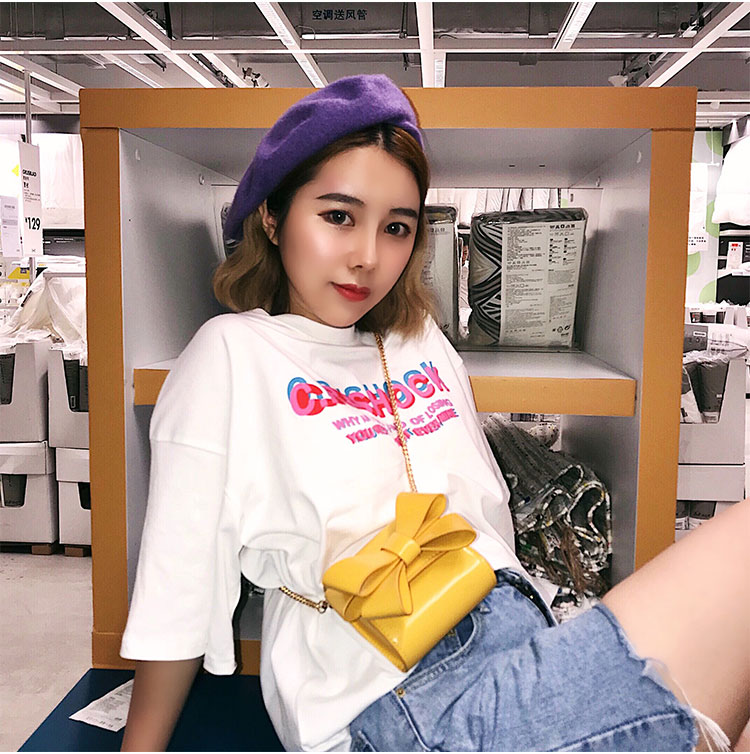 Túi nữ 2019 sóng mới Phiên bản Hàn Quốc của túi Messenger hoang dã đeo trên vai mới túi sinh viên đơn giản sang trọng - Túi xách nữ túi xách vascara