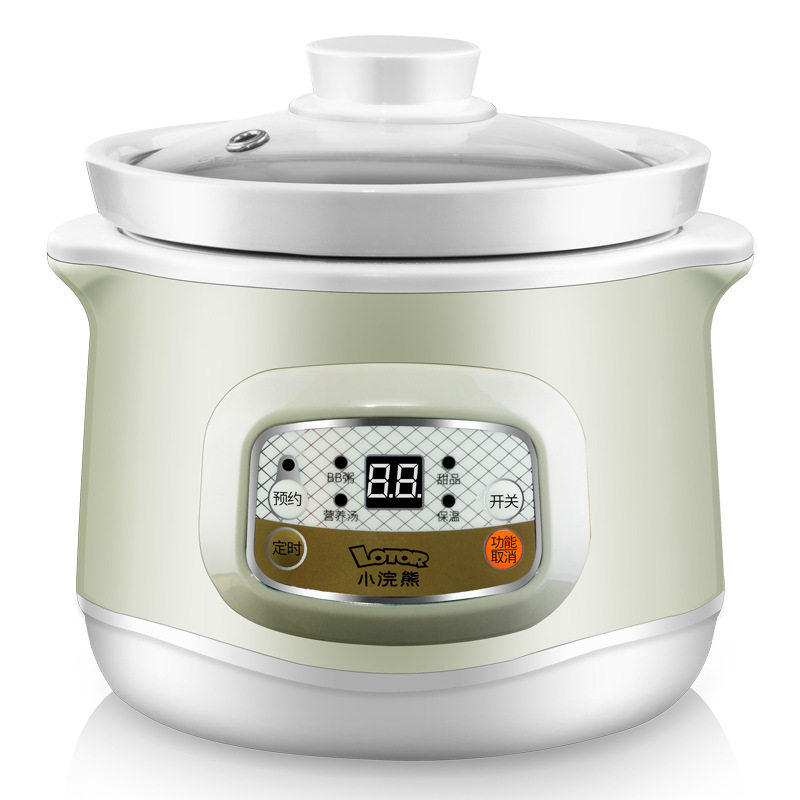 Small raccoon Z1 electric cooker cooker porridge cooker automatic mini baby BB baby cooking porridge pot pot