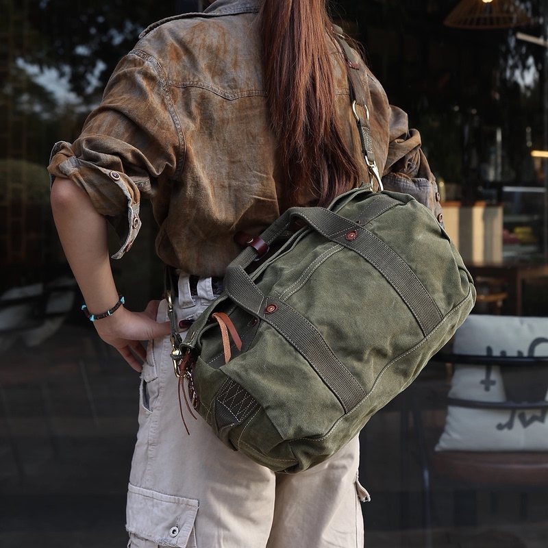 Tsd Handmade Leather Goods Classic Heavy-Duty Thickened Casual Small Bag Single Shoulder Bag Men's Bag Women's Bag 8447
