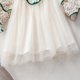 Girls 2022 new spring and autumn mesh dress little girl foreign style princess cute skirt baby dress trendy