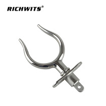 Stainless steel 316 paddle fork lifeboat oar Rowlock water raft yacht rowing seat