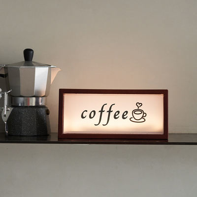 Mo Yu magnetic charging light sign, retro decoration, creative decorative items for the entrance hall of a vintage living room, original design of mood signs