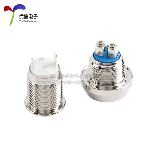 Металлическая кнопка, круглый сферический переключатель, 12mm, 12mm
