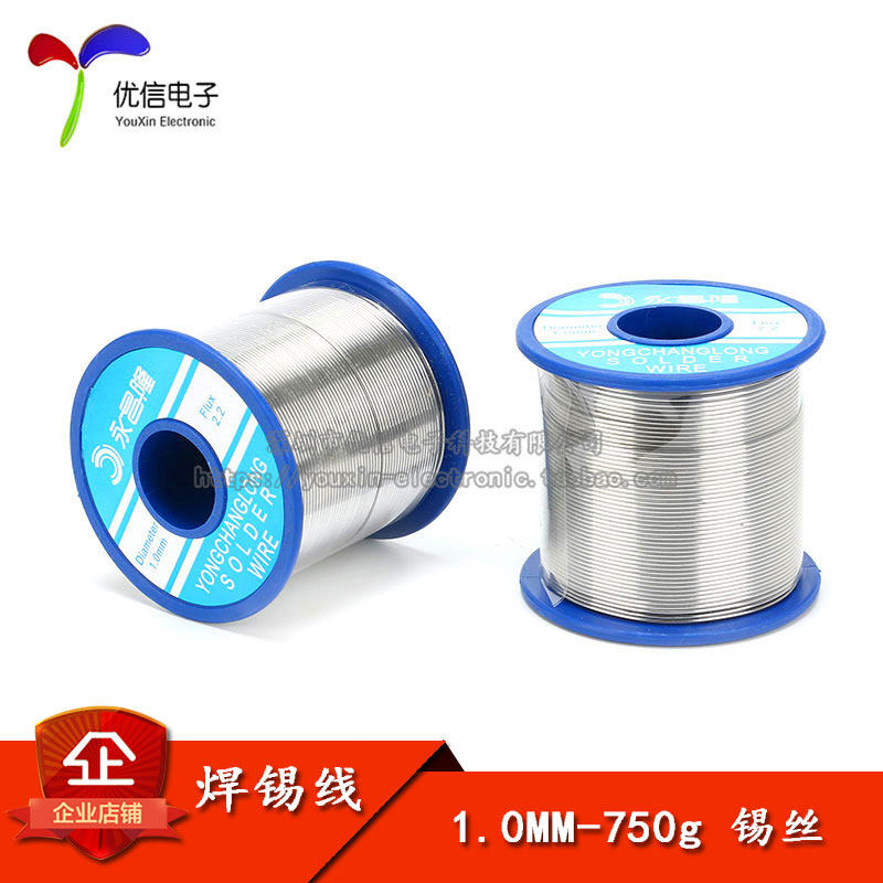 Wire diameter 1 0MM 750 gr volumes Quality soldering wire soldering tin wire purity: 63%