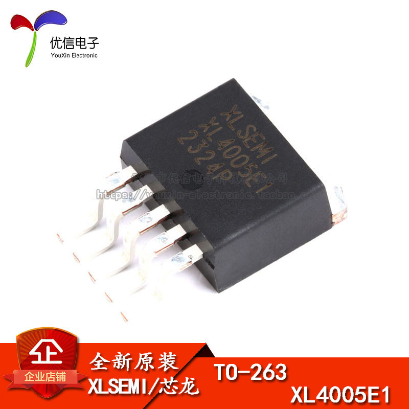 Original Genuine Patch Xl4005E1 To-263 32V5A/300Khz Dc-Dc Step-Down Regulator Ic Chip
