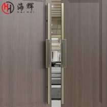 New Chinese Glass Door Handle Modern Imitation Antique Bronze Gate Handle Hotel Clubhouse Pushdoor Wooden Door Handle Custom