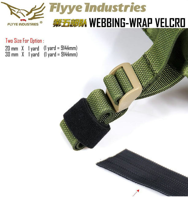 TWinfalcons Military Rules Velcro Tie Tasks Webbing Cable Storage Organizing Packaging Bundle OT44 53