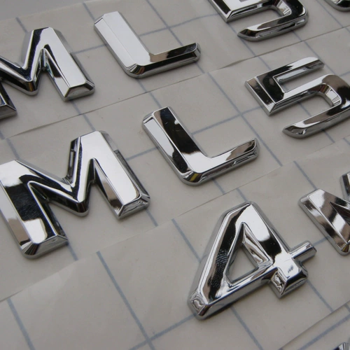Old Mercedes -Benz ML Class ML400 ML350 Modified Ml500 Алфавитная метка хвоста