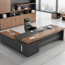 Desk Minimalist Modern Boss Table Desk Chairs Combined Atmospheres Desk Office Furniture Big Bandae