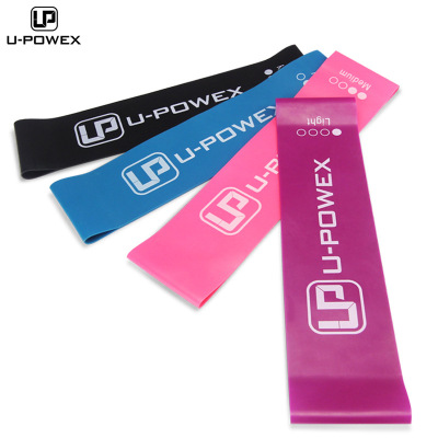 Mini latex stretch elastic band ring resistance band men and women fitness exercise equipment yoga squat buttocks