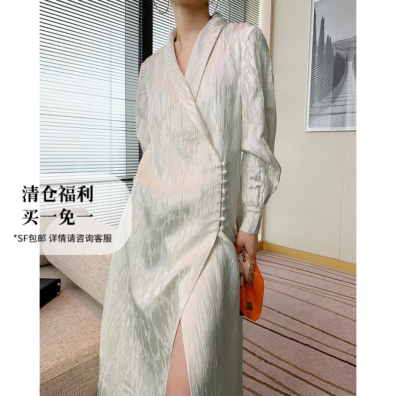 Soulkiss High - end silk silk dress limited to high - difficulty handling process of silk dress