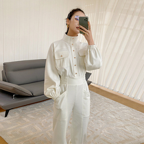 SOULKISS_CLASSIC Niang MAN wind sporty temperament one-piece overalls womens spring suit Western style fashion