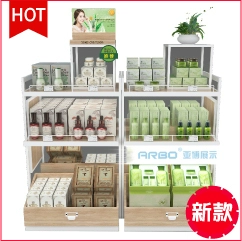 Makeup page access display in the display of the display of the display display tablespace beauty tables tủ gỗ kính trưng bày