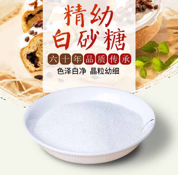 佳一粒 精幼白砂糖 454g 图1