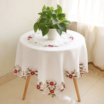 Eurostyle small round table cloth cloth art round square table cloth lace field dinner table cloth minimalist for modern home