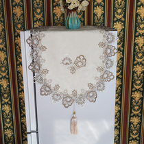 Refrigerator dust cover washing machine cover cloth modern simple door open door anti-dust anti-slip cover cloth fridge cover towel