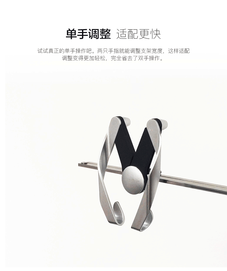 Autobot thế hệ thứ hai single tay giữ điện thoại hoạt động xe phổ điều hòa không khí vent giữ điện thoại sở hữu điện thoại di động - Phụ kiện điện thoại trong ô tô giá đỡ đt