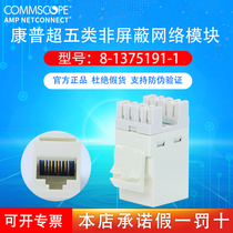 -Shielding-Module Ampu Panel Socket Information Network 1 Non-1375191AMP Super Class 5 RJ458