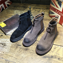 womens thick sole retro womens autumn and winter shoes