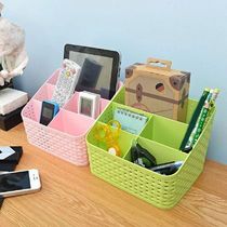 5 Grids Large Capacity Storage Basket Fadeless Plastic